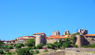 Castelo Rodrigo, old village at Portugal clipart