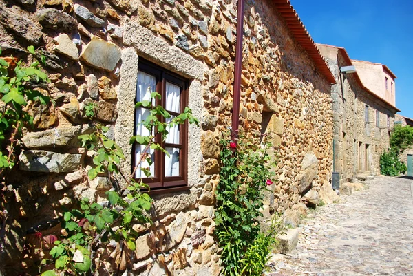 Street of old village, Castelo Rodrigo, Portugal — Stock Photo, Image