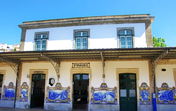 Estación de tren de Pinhao, Portugal — Foto de Stock