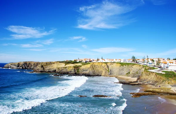 Zambujeira do mar strand, alentejo, portugal — Stockfoto
