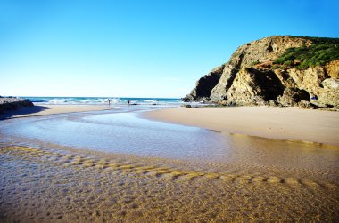 Carvalhal beach, Portugal clipart