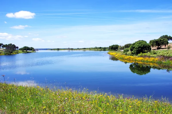 Alqueva see, portugal. — Stockfoto