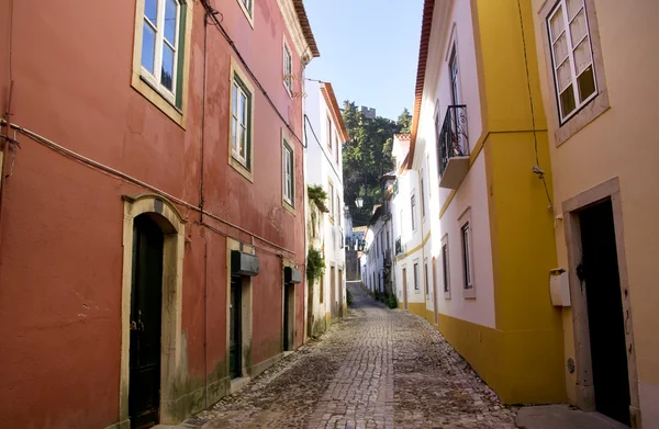 Rua velha de Tomar, Portugal — Fotografia de Stock