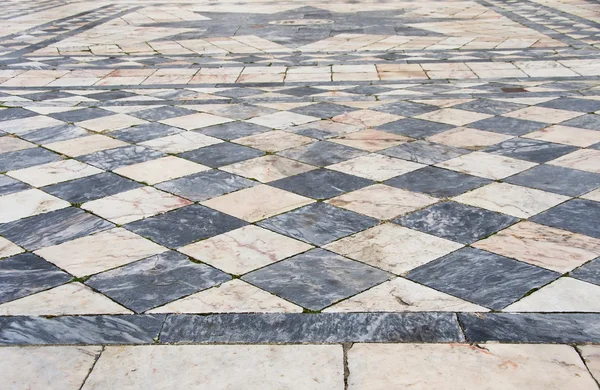 Siyah ve beyaz mermer zemin desen 