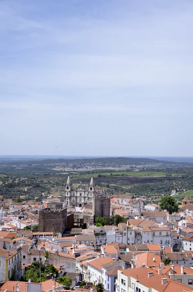 Landschaft der portalegre stadt, südlich von portugal — Stockfoto