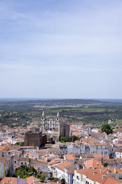 Paisaje de la ciudad de Portalegre, al sur de Portugal — Foto de Stock