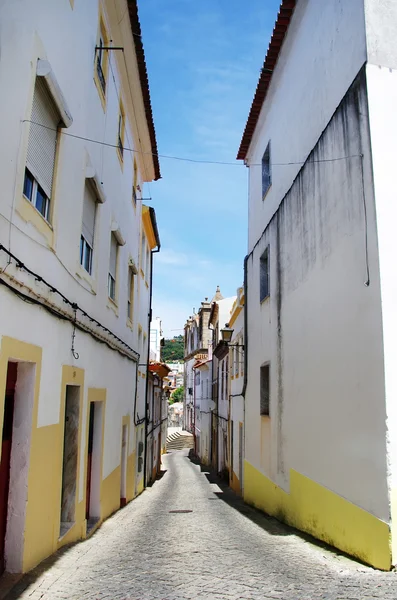 Oude straat in Portalegre stad. — Stockfoto