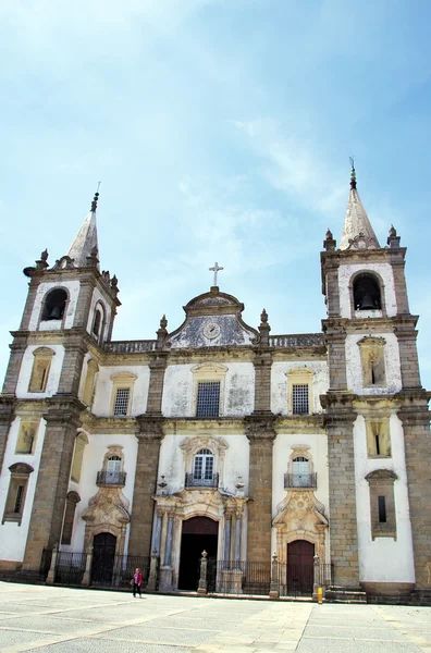 大教堂的波塔莱格雷，阿连特茹，葡萄牙 — 图库照片
