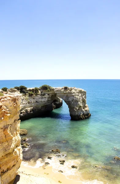 Albandeira beach, Algarve, Portugal — Stockfoto