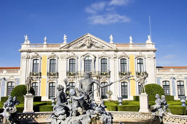 Queluz national palace. Sintra , District of Lisbon. Portugal. — Stok fotoğraf