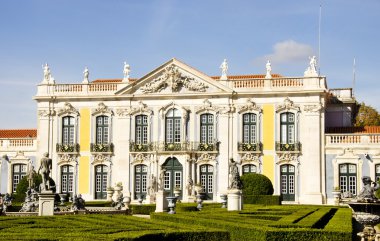 Queluz national palace. Sintra , District of Lisbon. Portugal.