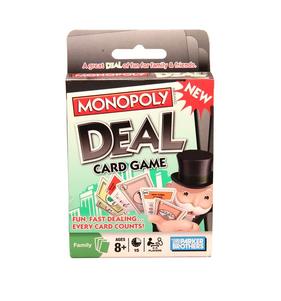 Monopoly Deal card game — Stock Photo, Image