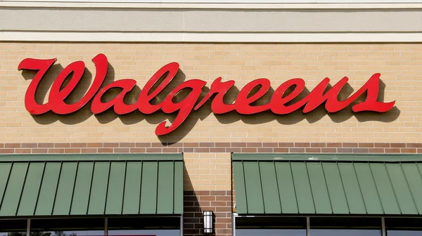 Walgreens'e ilaç deposu işareti