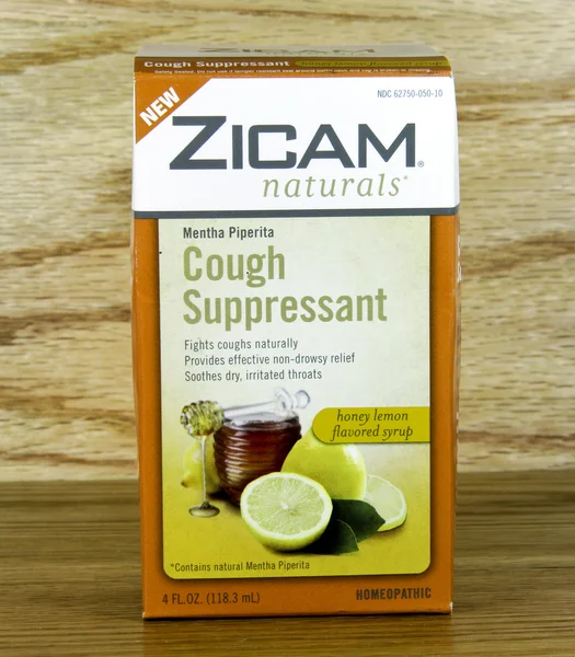 Supresor de la tos de Zicam — Foto de Stock