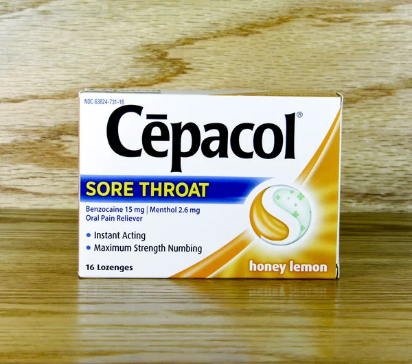 Cepacol Throat Lozenges — Stock Photo, Image