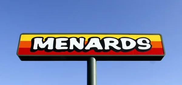 Menards Store sign — Stock Photo, Image