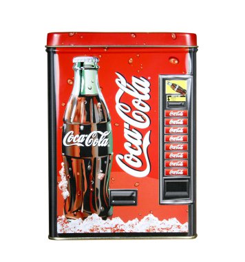 Coca-Cola toplayıcıları teneke.
