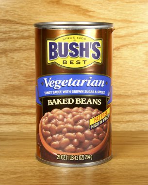 Bush'un vejetaryen pişmiş fasulye olabilir