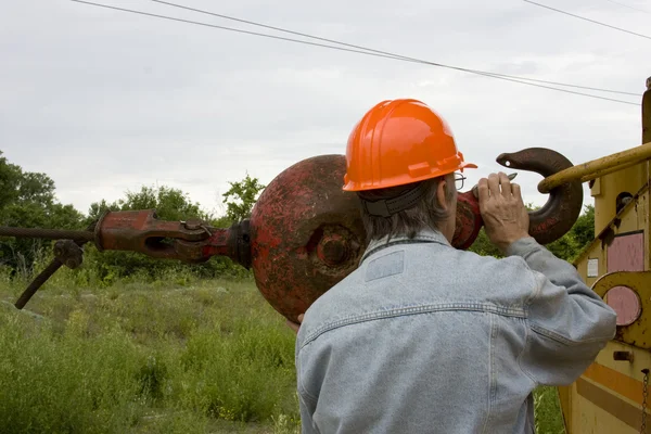 Heavy equipment construction — Stock Photo, Image