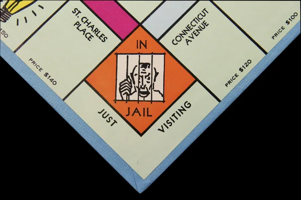 Gra planszowa monopol — Zdjęcie stockowe