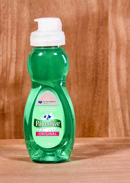Bottle of Palmolive Dish Soap — Stock Photo, Image