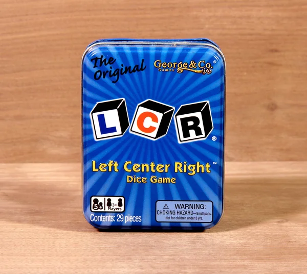 LCR Dice Game — Stock Photo, Image