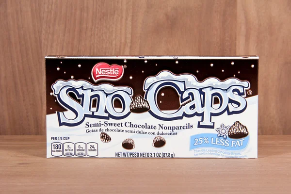 Caja de Nestlé Sno Caps — Foto de Stock