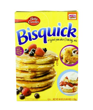 Kutusu Bisquick Pancake karıştırın