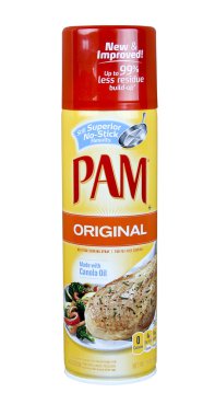 Can of PAM  spray cooking oil clipart
