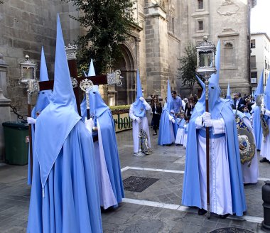 Paskalya alayı Granada İspanya