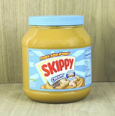 skippy fıstık ezmesi kavanozu