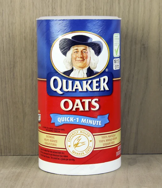 Box of Quaker Oats Cereal — Stock Photo, Image