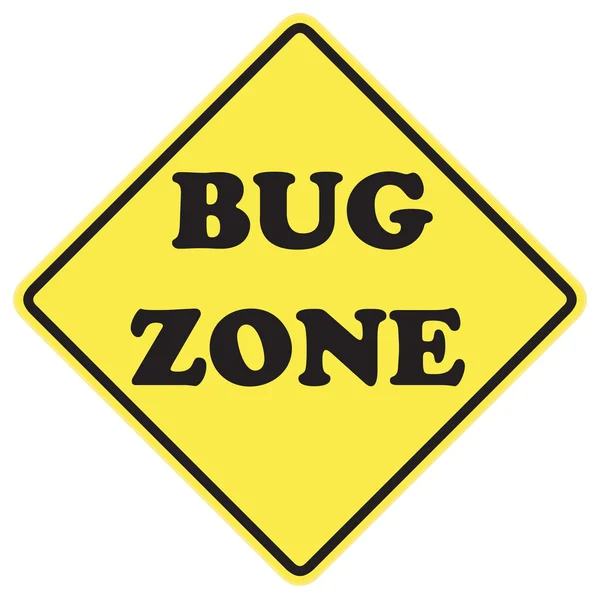 Bug Zone signe — Photo