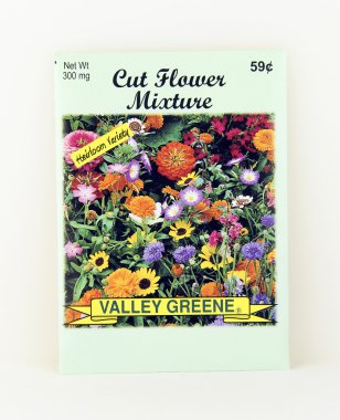 Valley Greene kesme çiçek tohumu paket
