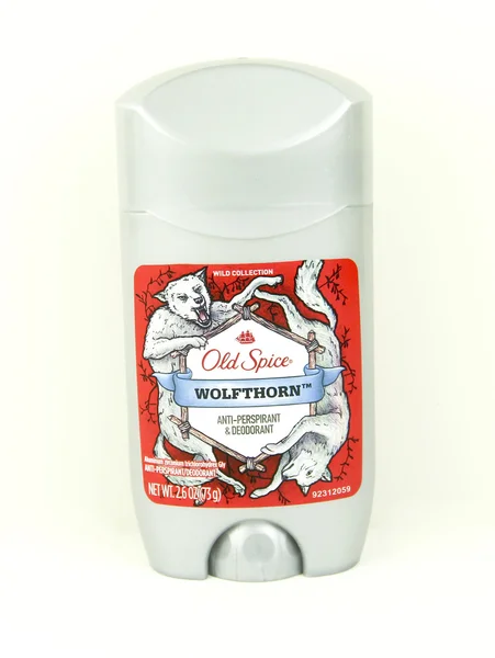 Botella de Old Spice Wolfthorn Desodorante —  Fotos de Stock