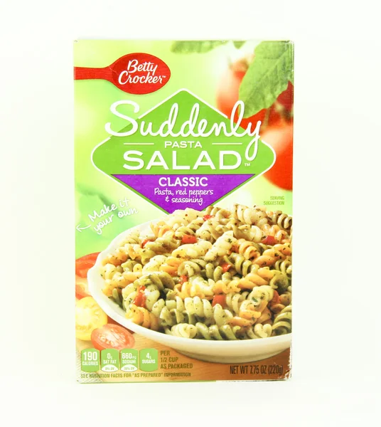 Box of Betty Crocker Suddenly Salad Pasta — Stock Photo, Image