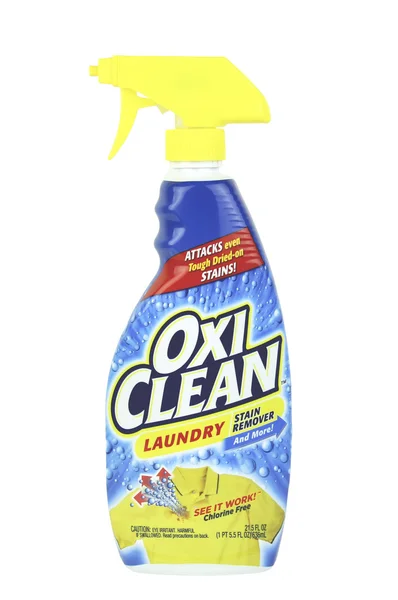 Bottle of Oxiclean Stain Remover — Stok fotoğraf