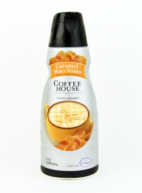 Bottle of Coffee House Caramel Macchiato Coffee Creamer
