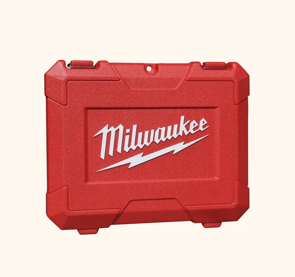 Milwaukee-Werkzeugkasten — Stockfoto