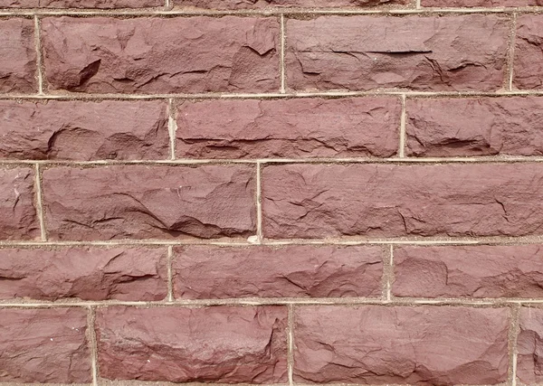 Pipestone Rock Brick fundo — Fotografia de Stock