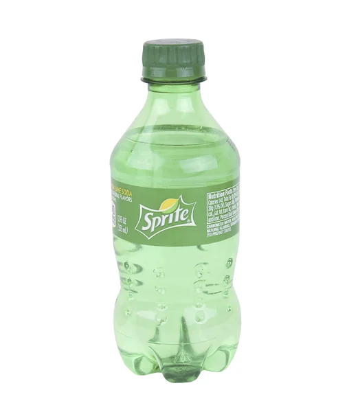 Бутылка мягкого напитка Sprite — стоковое фото
