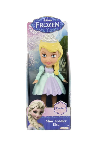 Mini poupée congelée Disney Elsa — Photo