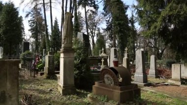 Lviv, Ukrayna Lychakiv mezarlıkta mezar
