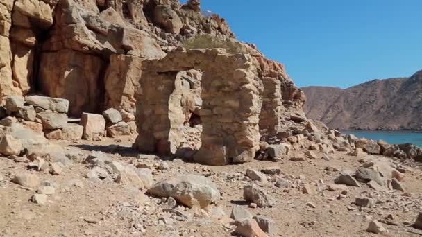 Древняя деревня Хаффа — стоковое видео