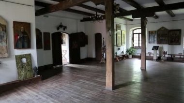 Eski kutsal kişilerin resmi iç Radomysl Kalesi