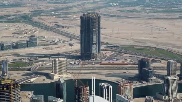 Downtown Dubai, Spojené arabské emiráty — Stock video