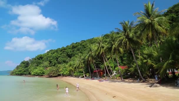 Isla de Koh Wai, Tailandia — Vídeo de stock