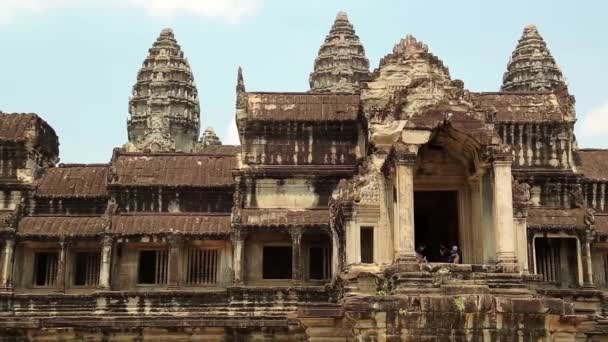 Angkor Wat temple — Stock Video