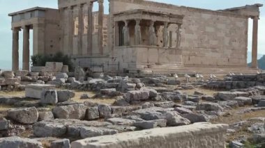 Antik Tapınağı Atina Akropol '