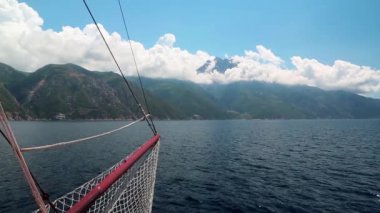 athos Yarımadası yelken gemi